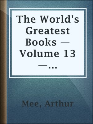 cover image of The World's Greatest Books — Volume 13 — Religion and Philosophy